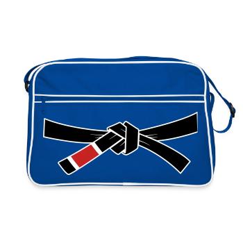Blackbelt - Black Belt - Retro Bag - blue/white - Front
