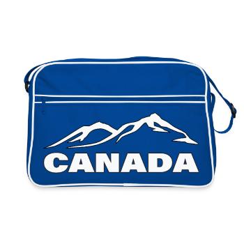 Canada - Sac Retro - bleu/blanc - Devant