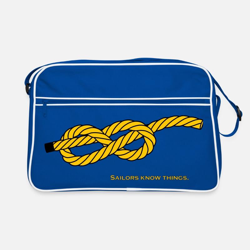 Eight Knots - Knot Ship Captain Sailing Anchor Retro Bag
