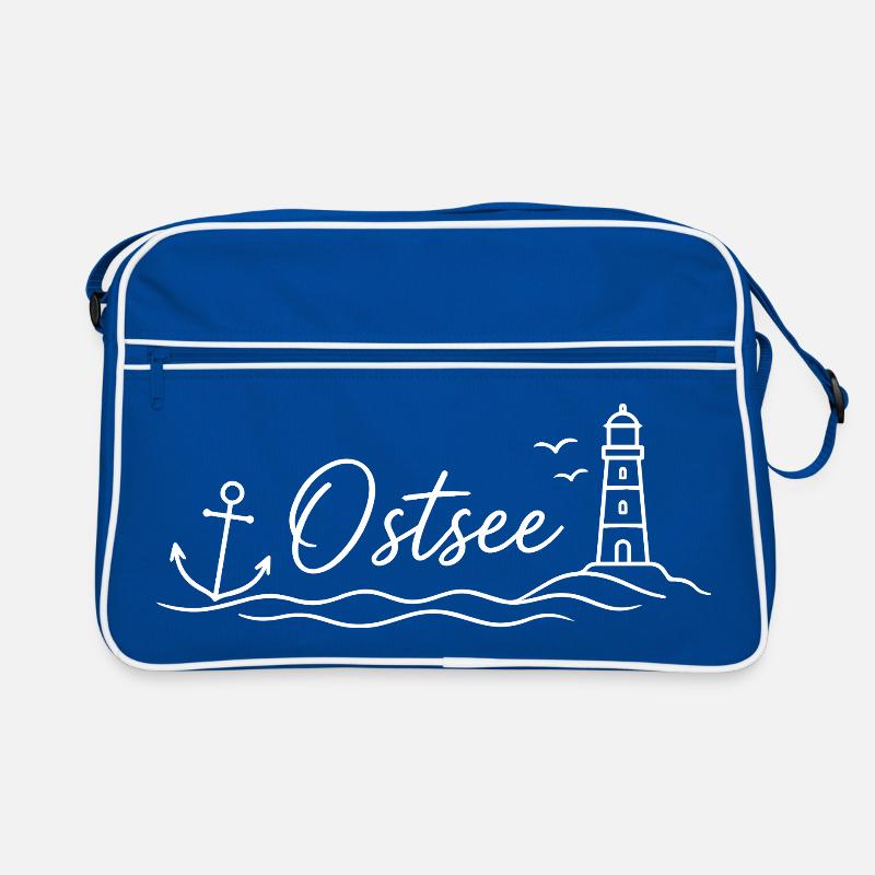 Ostsee Retro Tasche