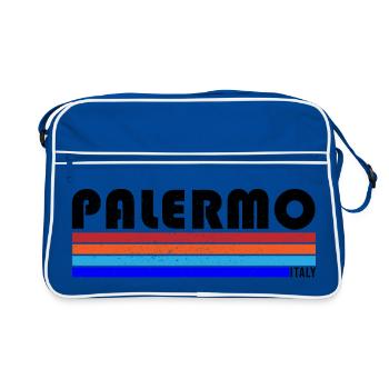 Palerme - Sac Retro - bleu/blanc - Devant