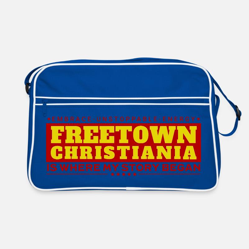 Freetown Christiania, Danemark Sac Retro