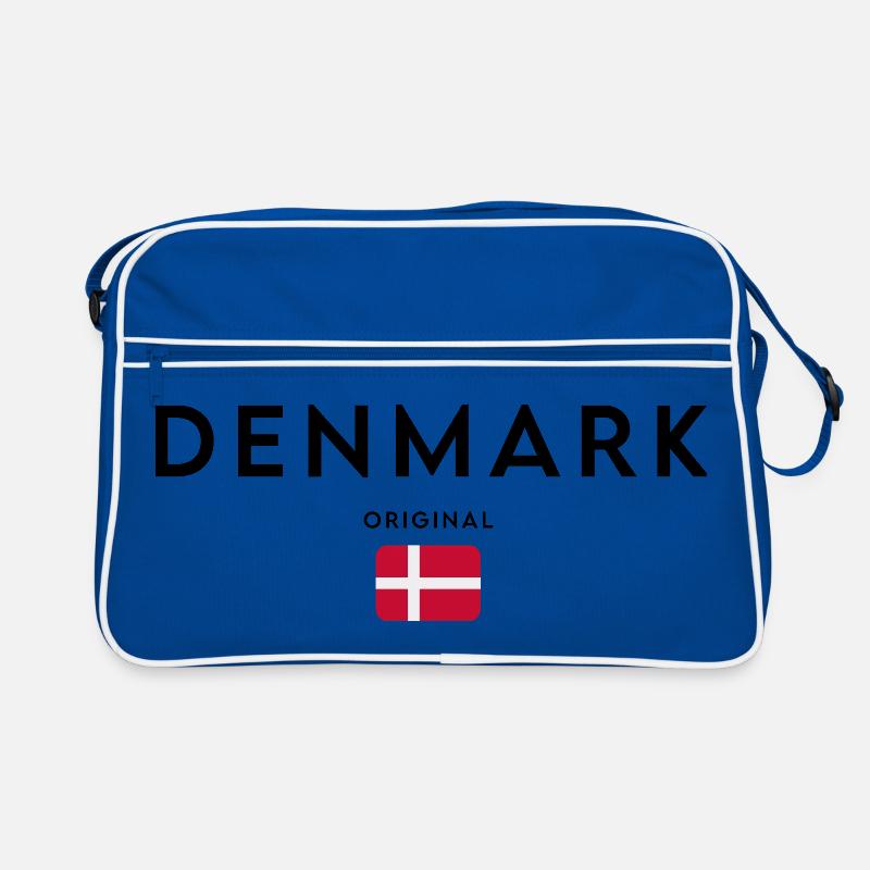 Danish pride, minimalist sleek design Retro Bag