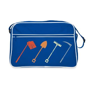 Farmer's Tools - Retro Bag - blue/white - Front