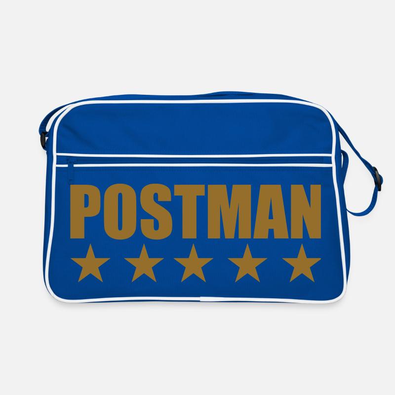 Facteur cinq étoiles postier professionnel Sac Retro