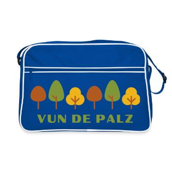 Fuchsloch - Sac Retro - bleu/blanc - Devant