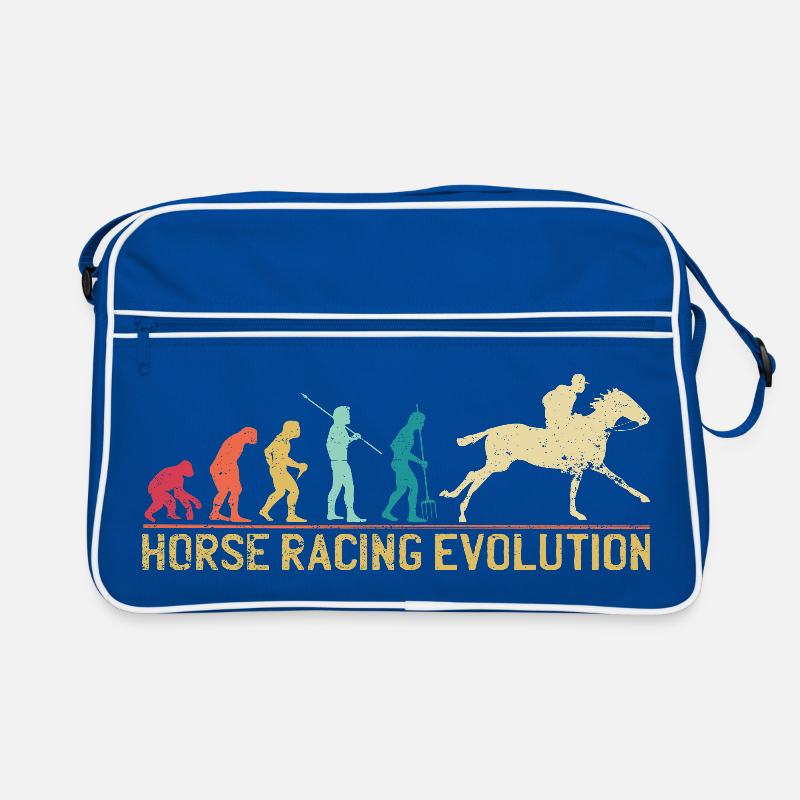 Pferderennen-Evolutionsdesign Retro Tasche