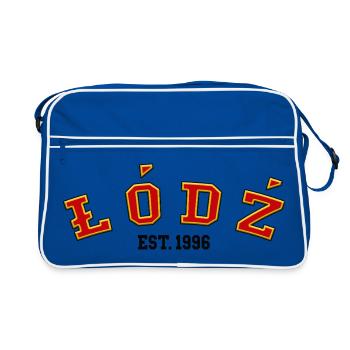 Łódź Est. 1996 - Retro Bag - blue/white - Front