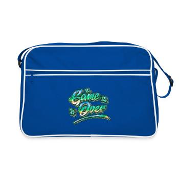 Game Over Graffiti - Sac Retro - bleu/blanc - Devant