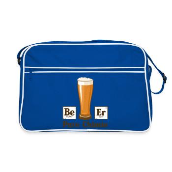 Pure chimie - Sac Retro - bleu/blanc - Devant