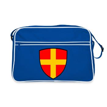 Skåne - Retro Bag - blue/white - Front