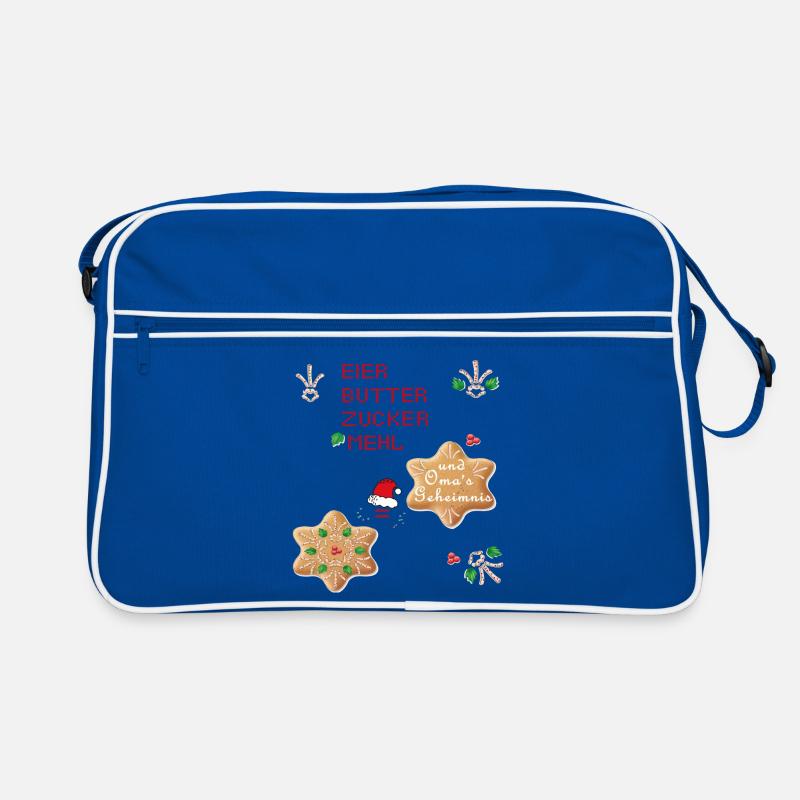 Weihnachtsplätzchen Retro Tasche