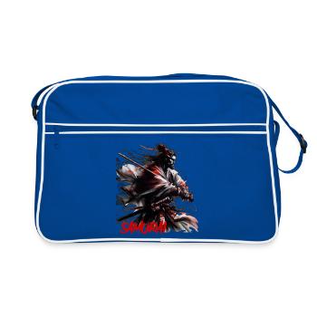 Samouraï - Sac Retro - bleu/blanc - Devant