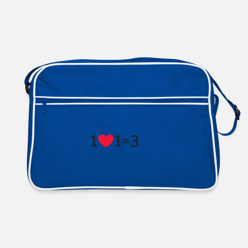 Pregnancy announcement. 1 core 1 = 3 Retro Bag