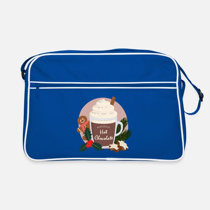 chocolat chaud de Noël Sac Retro