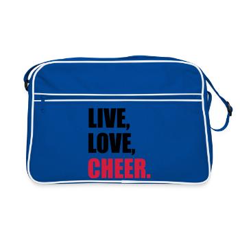 Les pom-pom girl - Sac Retro - bleu/blanc - Devant