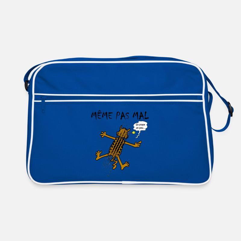 Les neuf vies du chat - Sac Retro - bleu/blanc
