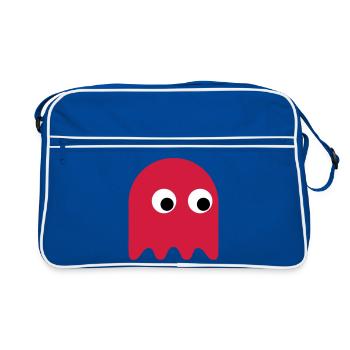Game Classics Ghost - Retro Tasche - Blau/Weiß - Vorne