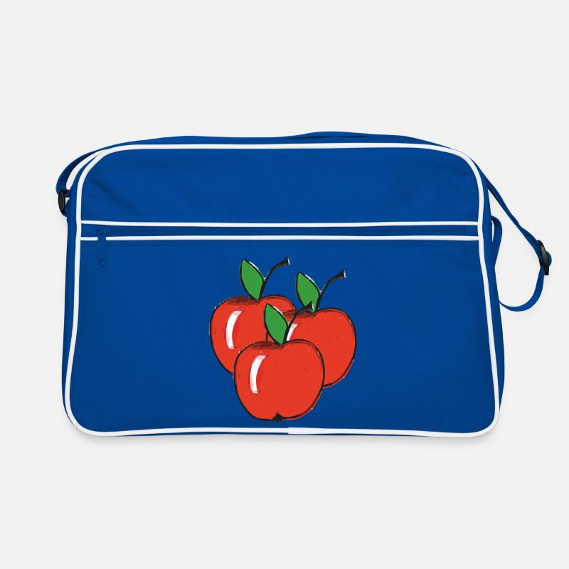 Aepfel Retro Tasche