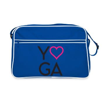 Yoga - Sac Retro - bleu/blanc - Devant