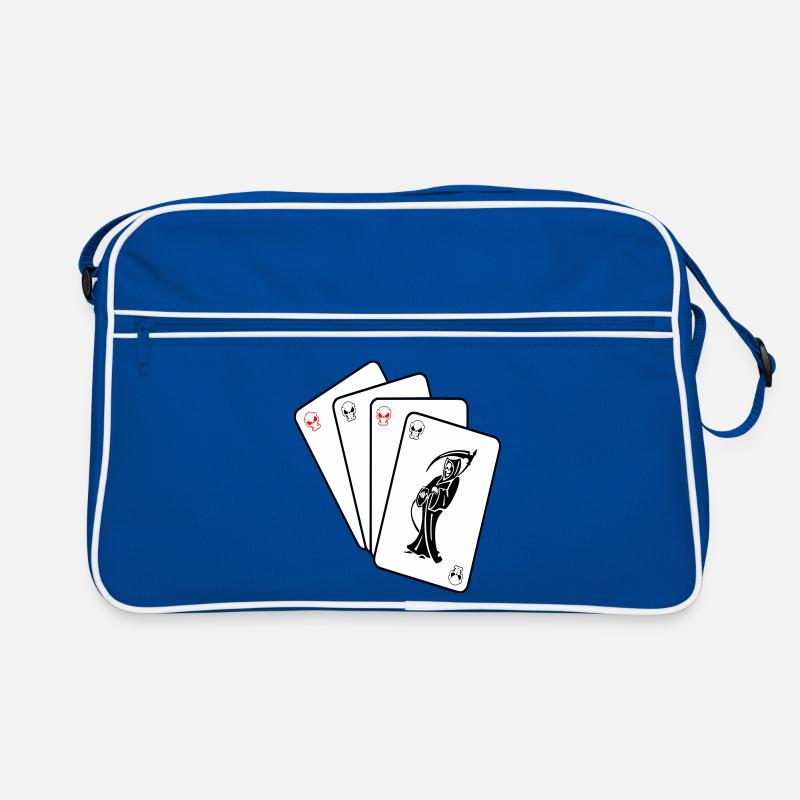 Sensenmann-Karten Retro Tasche