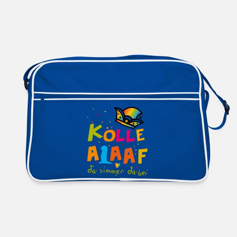 Karneval Alaaf Retro Tasche