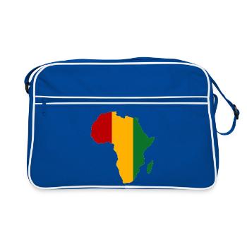 Guiena_Flagge_Afrika - Sac Retro - bleu/blanc - Devant