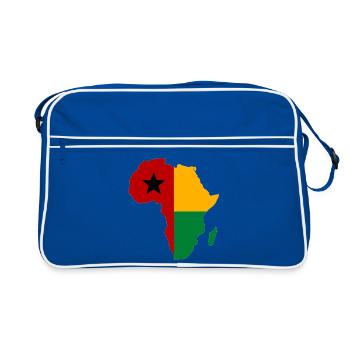Guinea Bissau_Flagge_Afrika_used - Retro Bag - blue/white - Front