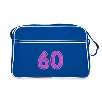 60 - Sac Retro - bleu/blanc - Devant