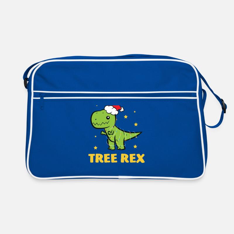 T-Rex - Arbre Rex String Light Star Chapeau de Noël Sac Retro