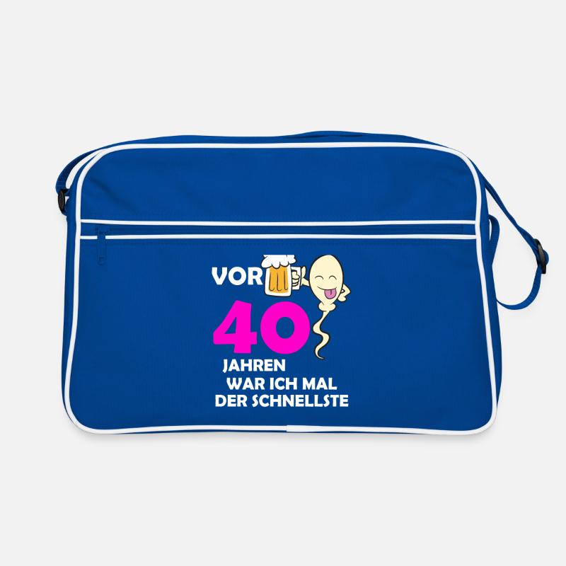 Vor 40 Jahren war ich mal der Schnellste Retro Tasche