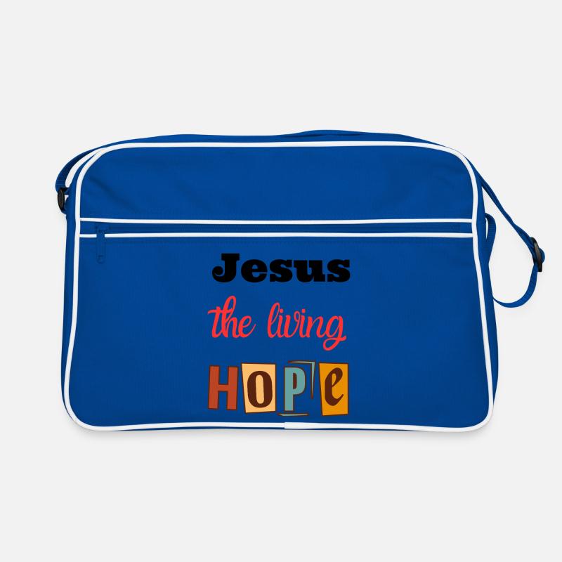 Lebensfreude Hoffnung Design Retro Tasche