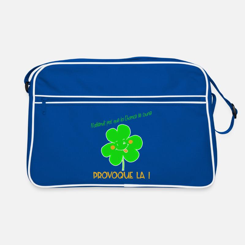 Clover Causes Merry Luck Retro Bag