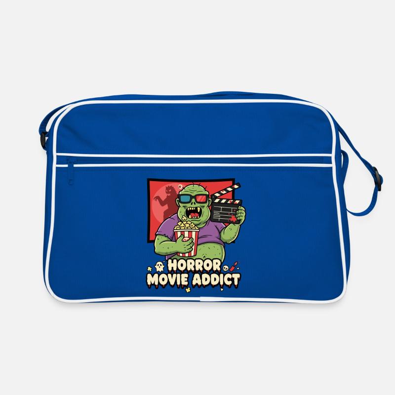 Zombie Cinema Popcorn Addict Retro Bag