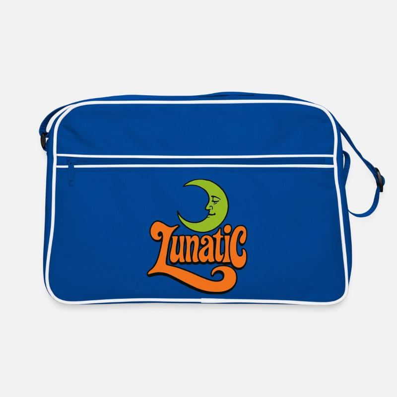 Typographie rétro de Lunatic Moon Sac Retro