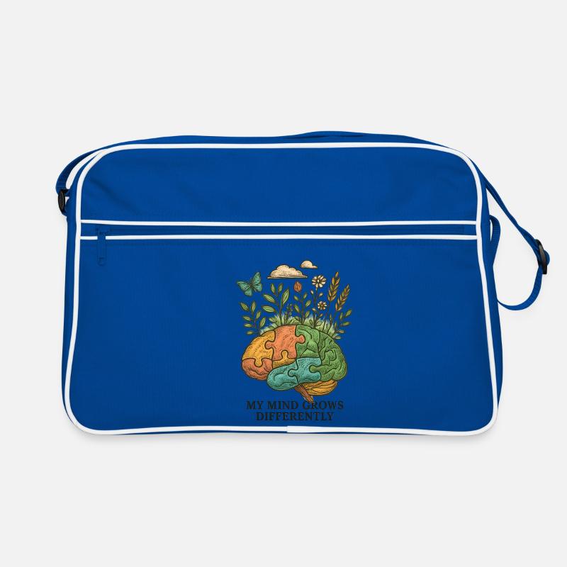 Le cerveau évolue différemment Sac Retro