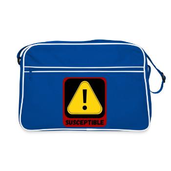 Susceptible - Sac Retro - bleu/blanc - Devant