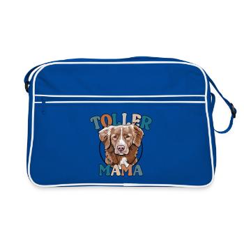 Great Mom Nouvelle-Écosse Duck Tolling Retriever - Sac Retro - bleu/blanc - Devant