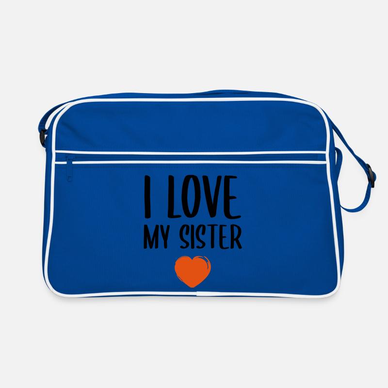 J'aime ma soeur Sac Retro