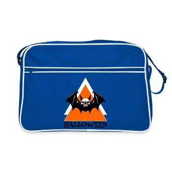 Halloween - Sac Retro - bleu/blanc - Devant