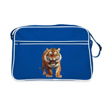 Tigre - Sac Retro - bleu/blanc - Devant