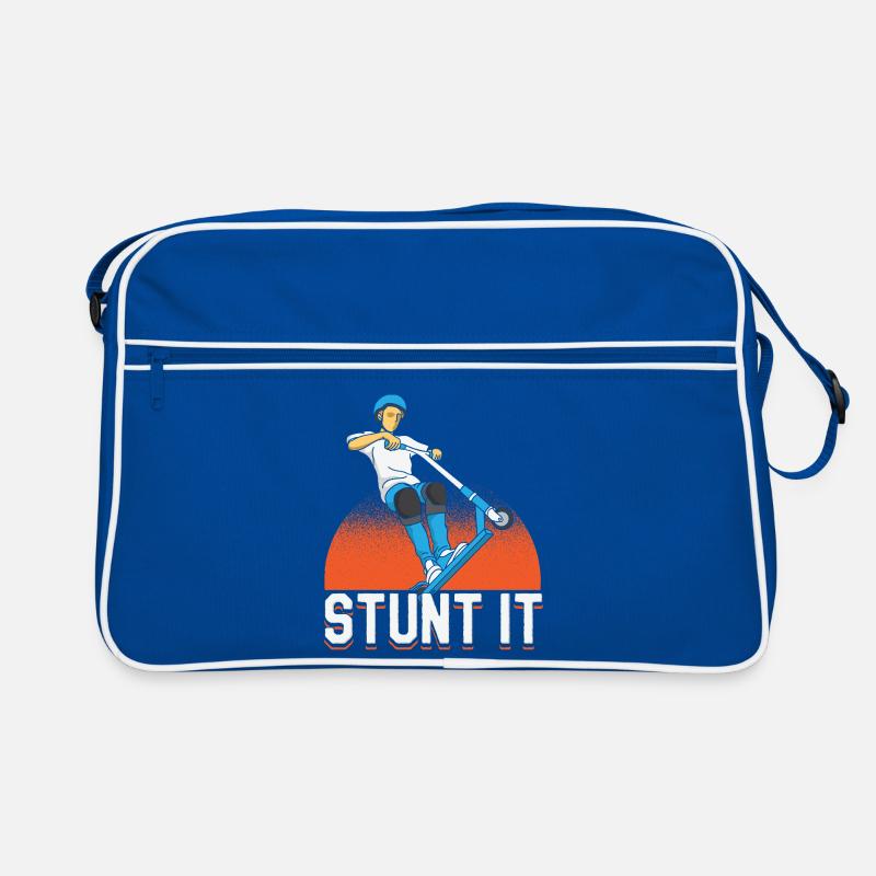 Conception du rider de trick scooter Stunt It Sac Retro