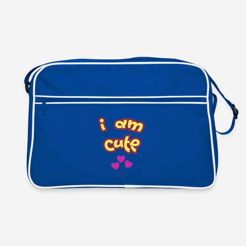 ICH BIN SÜSS Retro Tasche