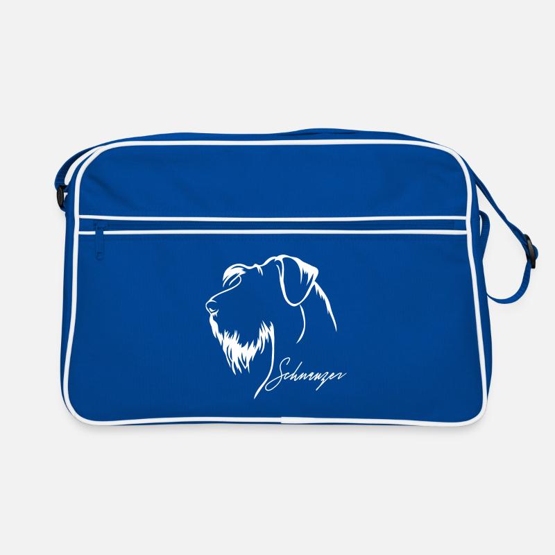 SCHNAUZER Profil Chiens Chien Wilsigns Sac Retro