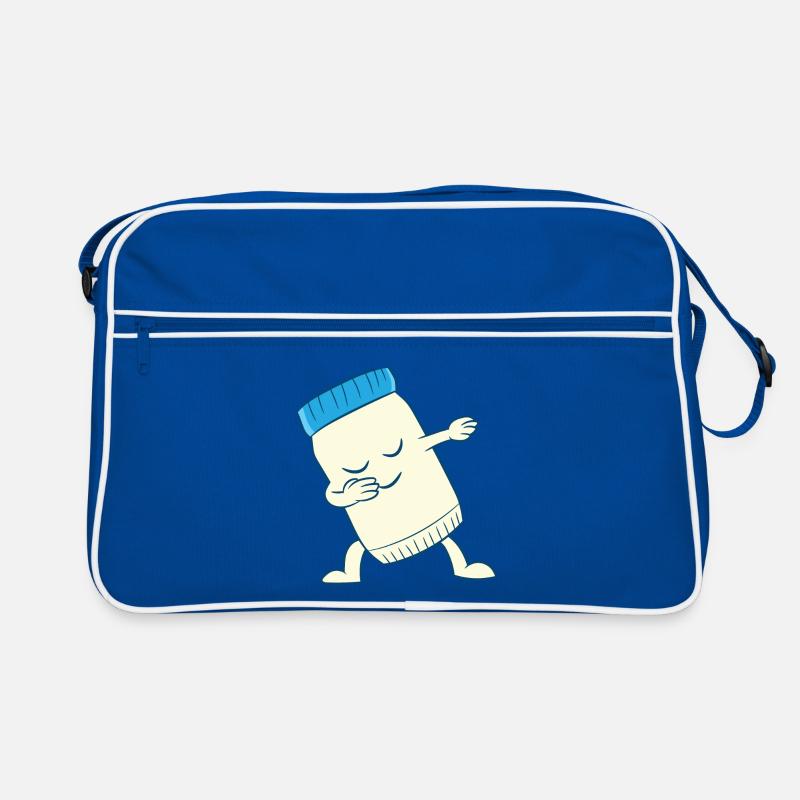Mayonnaise - tanzen, dab, dabben, dabbing Retro Tasche