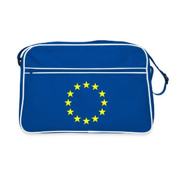 Star Ring Emblem - Retro Bag - blue/white - Front