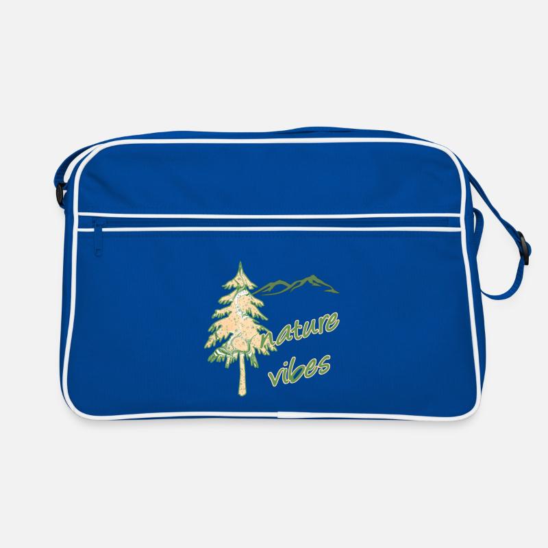 nature 40 sapins et montagnes e 1 Sac Retro