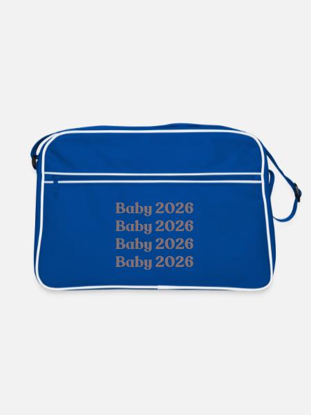 Bébé 2026 - Sac Retro - bleu/blanc - Devant
