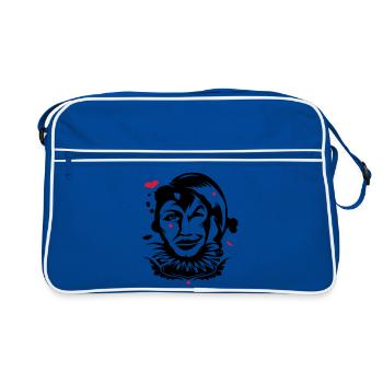 Le Joker - Carte-a-jouer - Sac Retro - bleu/blanc - Devant