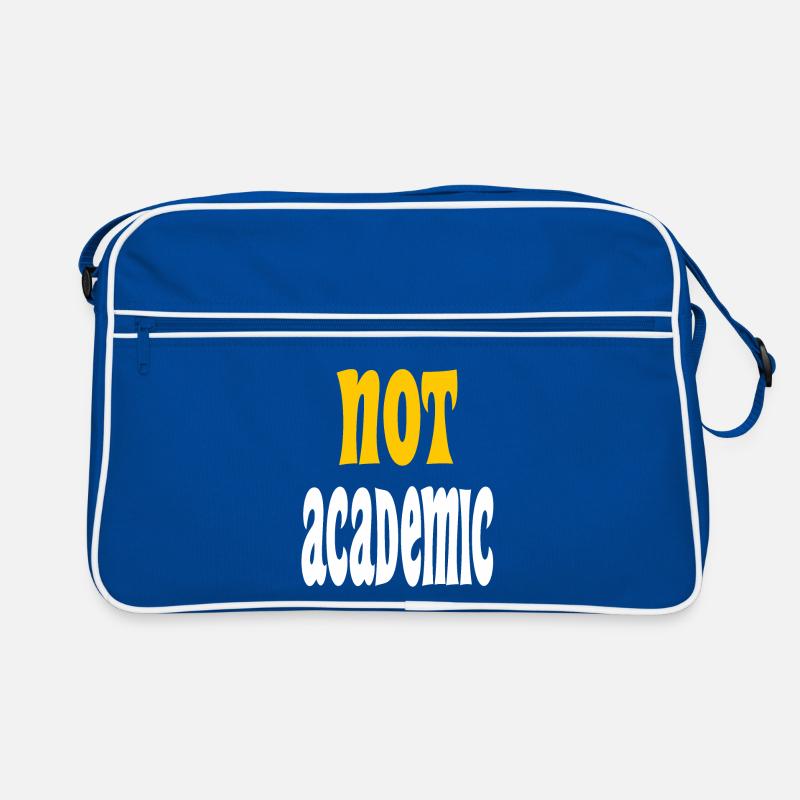 Not academic text simple colorful Retro Bag